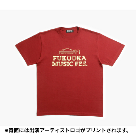FUKUOKA MUSIC FES.24　オフィシャル ロゴTシャツ